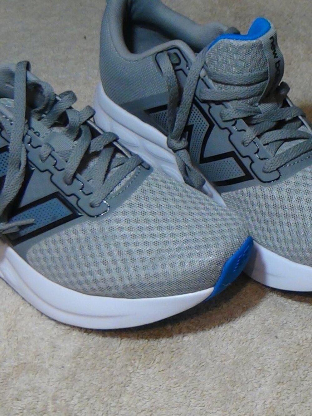 Mens New Balance 460 v4 Running Shoes Course Size 8 Grey Blue - Picture 10 of 14